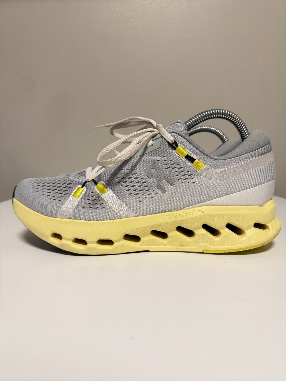 On Running Cloudsurfer 2 Glacier Limelight Sneakers 3WF10100171 Women's US 9